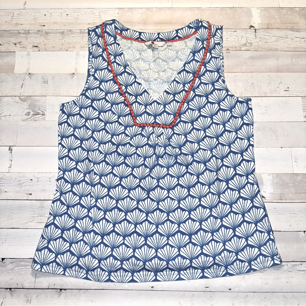 Boden Women’s Sleeveless Shirt, size 10